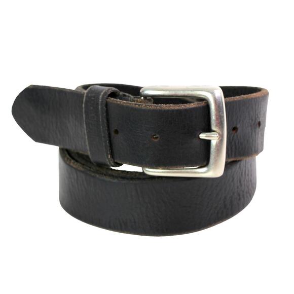 Wolverine BLACK GENUINE LEATHER 1 1/2"Wd CASUAL DRESS MEN'S BELT Sz 38/95 (78t - Picture 7 of 15